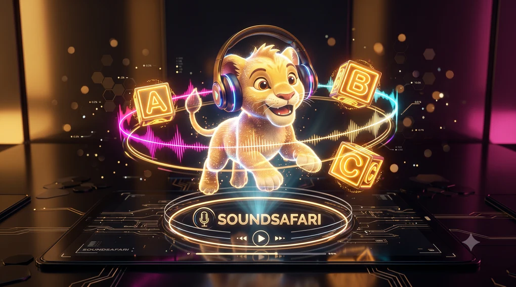 SoundSafari Pre-K Audio and Reading Academy 3D Banner